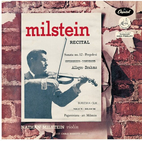 Nathan Milstein: A Nathan Milstein Recital - VINYL LP