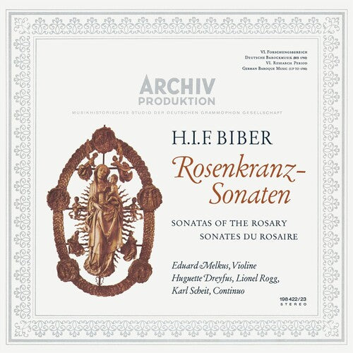 Eduard Melkus: Sonatas Of The Rosary (H.I.F. Biber) - VINYL LP