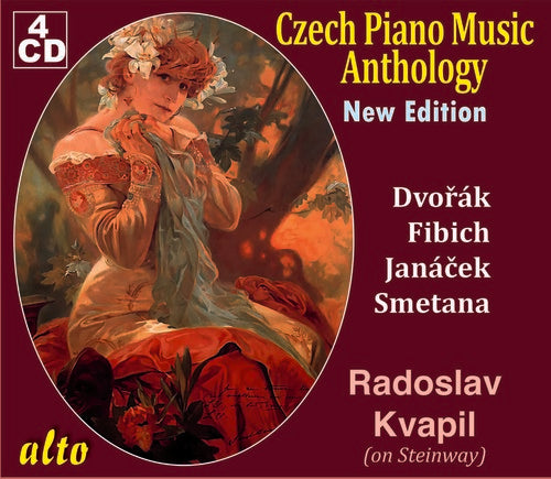 Radoslav Kvapil: Czech Piano Music Anthology - COMPACT DISCS