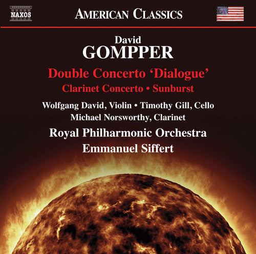 Gompper / David / Royal Philharmonic Orchestra: Double Concerto Dialogue / Clarinet Concerto - COMPACT DISCS