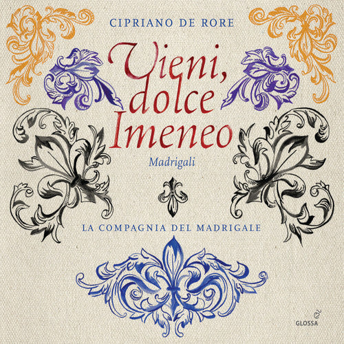 De Rore / Compagnia Del Madrigale: Vieni Dolce Imeneo - COMPACT DISCS