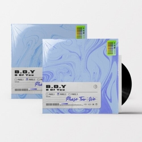 B.O.Y.: Phase Two: We (incl. 68pg Photobook, AR Photocard, Postcard, FoldedPoster + Coaster) - COMPACT DISCS