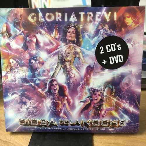 Gloria Trevi: Diosa De La Noche: En Vivo (2CD+DVD) - COMPACT DISCS
