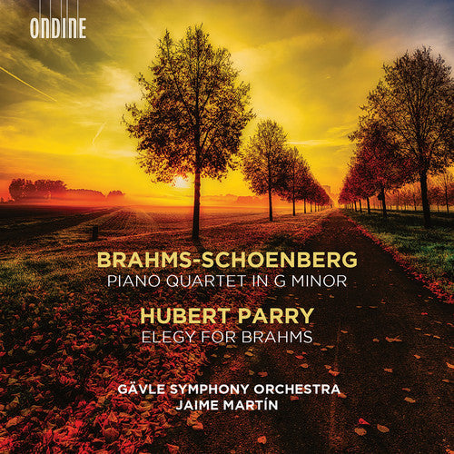 Brahms / Gavle Symphony Orchestra: Piano Quartet in G Minor / Elegy for Brahms - COMPACT DISCS