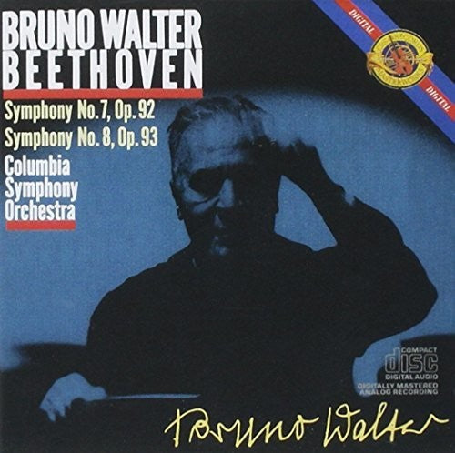 Beethoven / Walter / Columbia Sym Orch: Symphonies Nos 7 8 - COMPACT DISCS