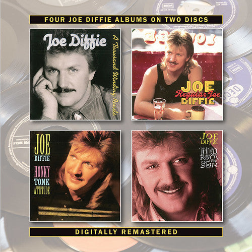 Joe Diffie: A Thousand Winding Roads / Regular Joe / Honky Tonk Attitude / Third Rock From The Sun - COMPACT DISCS