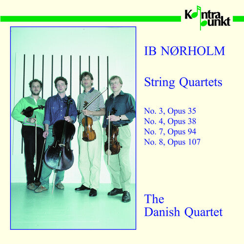 Danish Quartet: String Quartets 3, 4, 7, & 8 - COMPACT DISCS