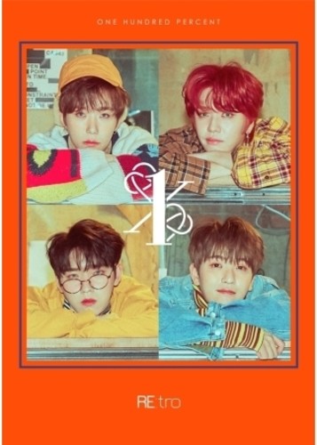 100%: 6TH MINI ALBUM : RE:tro (HIP VERSION) (Includes a 72-page photobook) - COMPACT DISCS