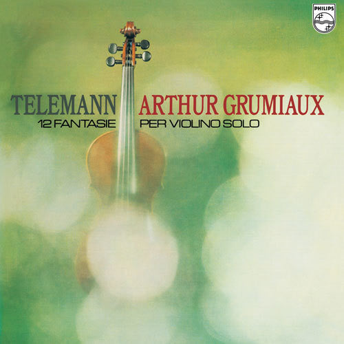 Telemann: 12 Fantasias For Violin Solo - VINYL LP