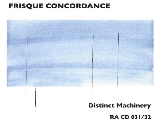 Frisque Concordance: Distinct Machinery - COMPACT DISCS