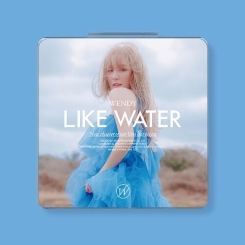 Wendy: Like Water (Case Version) (incl. 72pg Photobook, Lyric Paper, Premium Card, Photocard + Poster) - COMPACT DISCS