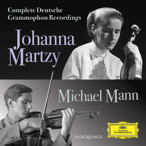 Martzy, Johanna / Mann, Michael: Complete Deutsche Grammophon Recordings - COMPACT DISCS