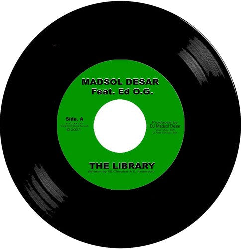 Madsol Desar: The Library feat. Edo G - 7-INCH SINGLE