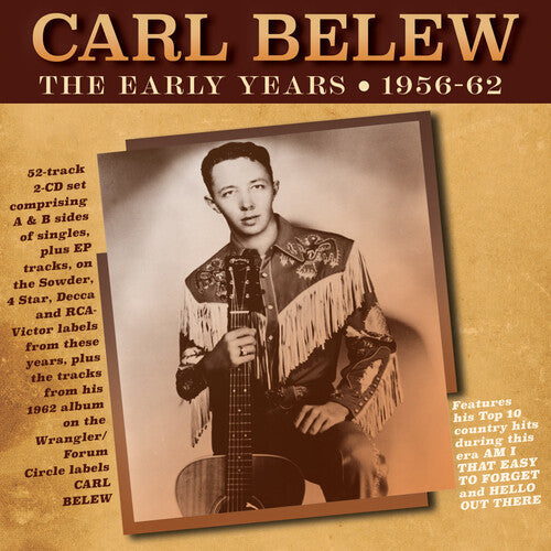 Carl Belew: The Early Years 1956-62 - COMPACT DISCS