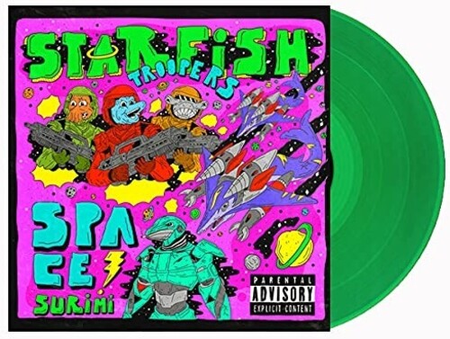Space Surimi: Starfish Troopers (Green Vinyl) - VINYL LP