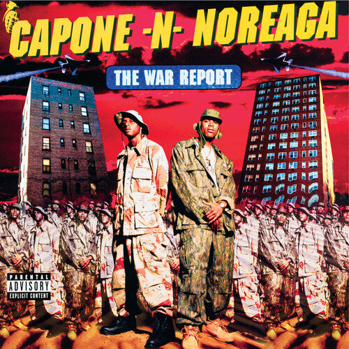 Capone-N-Noreaga: The War Report (Clear Vinyl with Red & Blue Splatter Vinyl) - VINYL LP