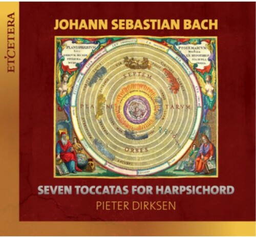 Pieter Dirksen: Js Bach: Seven Toccatas For Harpsichord - COMPACT DISCS