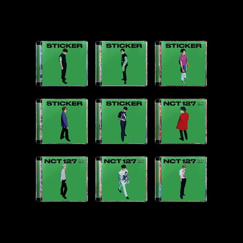 NCT 127: The 3rd Album Sticker (Jewel Case Ver.) (Random Cover) - COMPACT DISCS