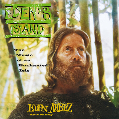Eden Ahbez: Eden's Island (Wood Slipcase Edition) (Clear Forest/Leaves Splatter) - VINYL LP