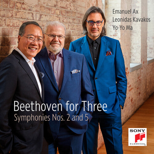 Yo-Yo Ma: Beethoven for Three: Symphonies Nos 2 & 5 - COMPACT DISCS