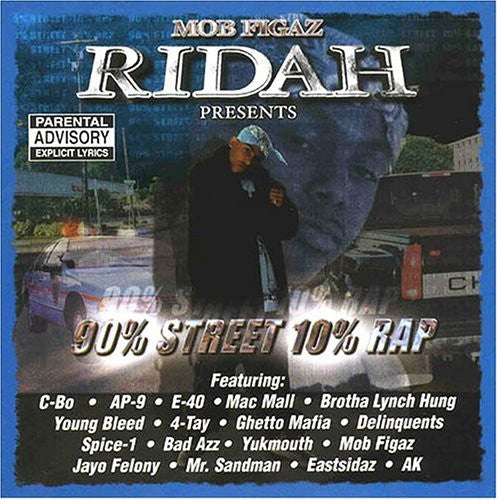 Mob Figaz Ridah: 90% Street 10% Rap - COMPACT DISCS