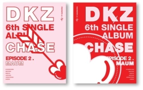 DKZ: Chase Episode 2. Maum - Random Cover - incl. 96pg Photobook, 2 Photocards, Postcard, 4-Cut Photo Film, ID Card + Sticker - COMPACT DISCS