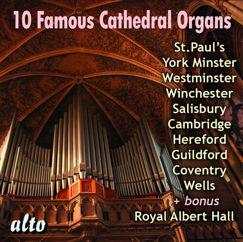 Stephen Cleobury: 10 Famous Cathedral Organs - COMPACT DISCS