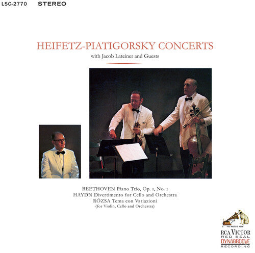 Jascha Heifetz: Heifetz - Piatigorsky Concerts - SUPER-AUDIO CD