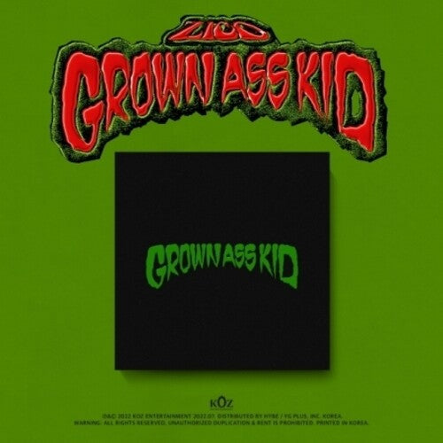 Zico: Grown Ass Kid - incl. 48pg Photo Book, Zimoticon Sticker + Poster - COMPACT DISCS