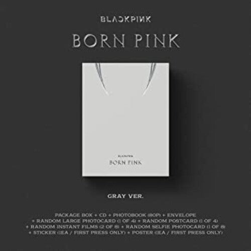 Blackpink: BORN PINK (Standard CD Boxset Version C / GRAY) - COMPACT DISCS