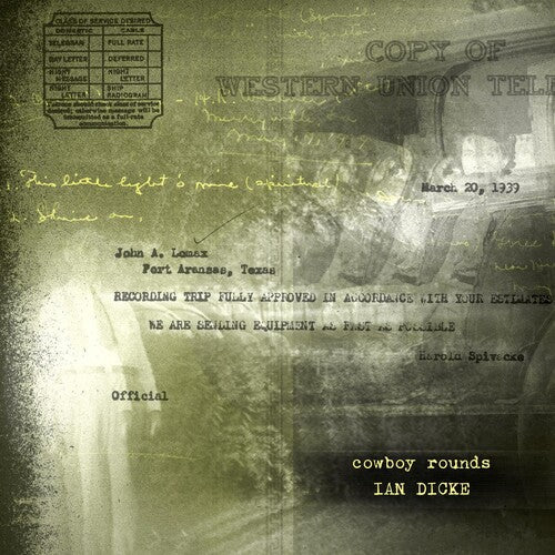 Ian Dicke: Cowboy Rounds - COMPACT DISCS