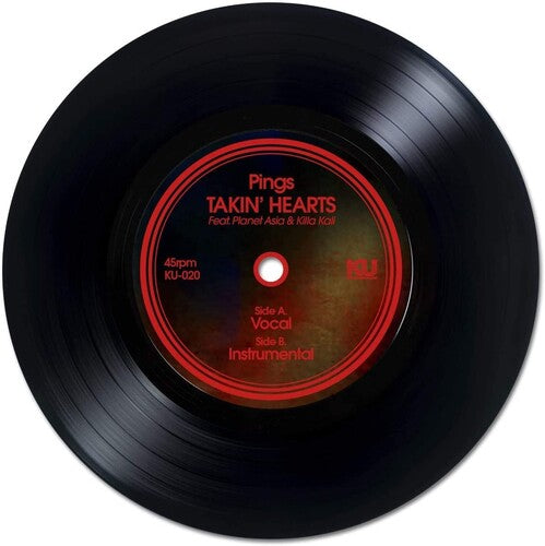 Pings: Taking Hearts - 7-INCH SINGLE