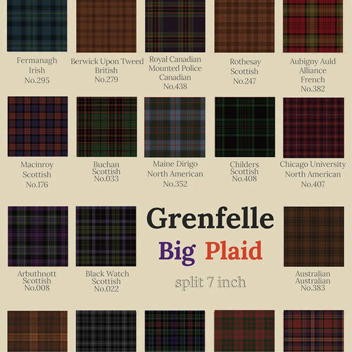 Grenfelle / Gabriela, Ana: Big Plaid / Capa De Revista - 7-INCH SINGLE