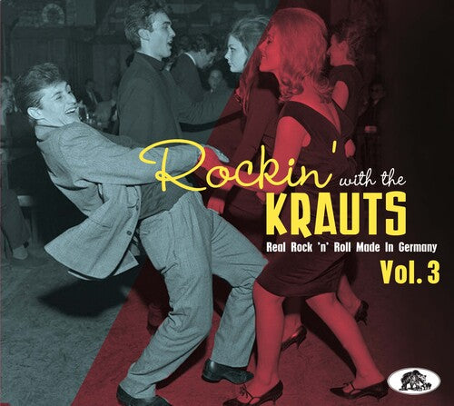 Various Artists: Rockin' With The Krauts, Vol. 3: Real Rock 'n' Roll Made In Germany (Various Artists) - COMPACT DISCS