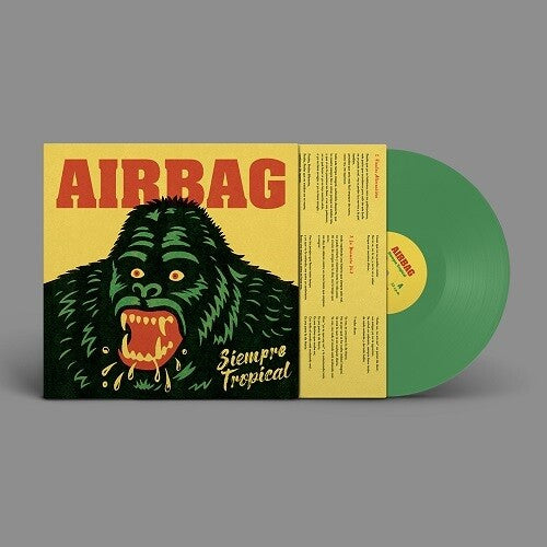 Airbag: Siempre Tropical - Green Vinyl - VINYL LP