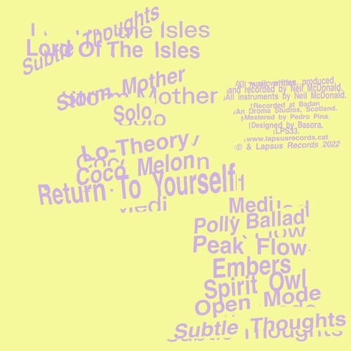 Lord of the Isles: Subtle Thoughts - VINYL LP