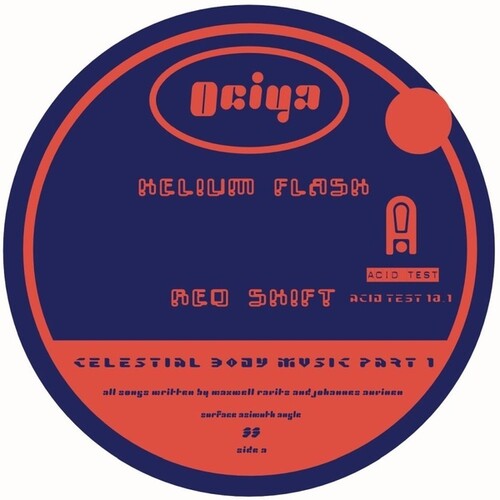 Ociya Aka Patricia / Tin Man: Celestial Body Music Part 1 - 12-INCH SINGLE