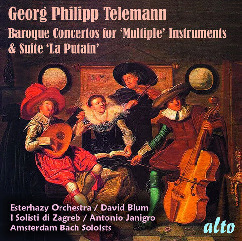 Zagreb Soloists: Telemann 'Multi-Instrument' Concertos - COMPACT DISCS