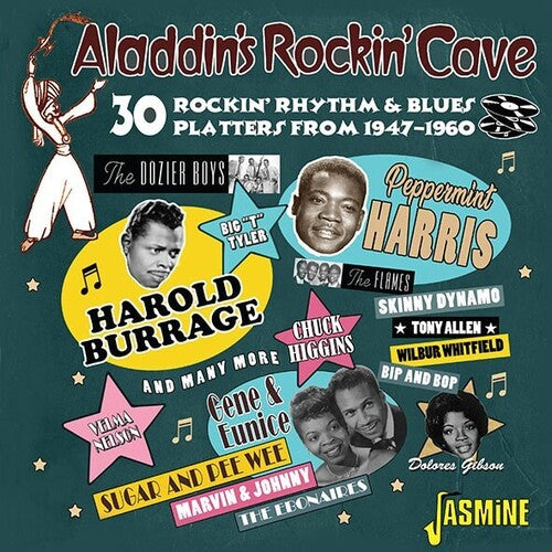 Aladdin's Rockin Cave: 30 Rockin Rhythm & Blues: Aladdin's Rockin' Cave: 30 Rockin' Rhythm & Blues Platters From Aladdin Records 1947-1960 / Various - COMPACT DISCS