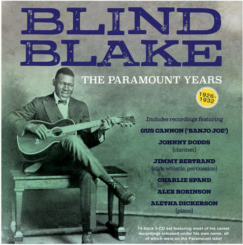 Blind Blake: The Paramount Years 1926-32 - COMPACT DISCS