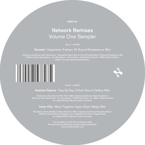 Various Artists: Network Remixes: Volume One Sampler (Various Artists) - 12-INCH SINGLE