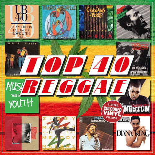 Various Artists: Top 40 Reggae / Various - 140-Gram Colored Vinyl - VINYL LP