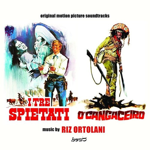 Riz Ortolani: I Tre Spietati / Requiescant / O'Cangaceiro (Original Soundtrack) - COMPACT DISCS