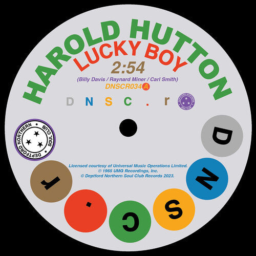 Harold Hutton: Lucky Boy/Thinkin' About You - 7-INCH SINGLE