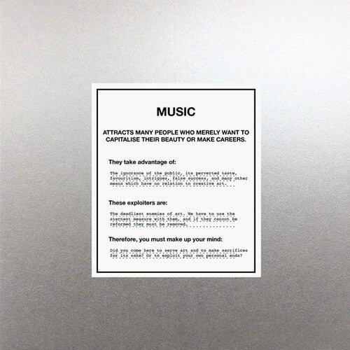 The Mark: So You Betrayed The Creative Arts For Your Own Personal Ends - VINYL LP