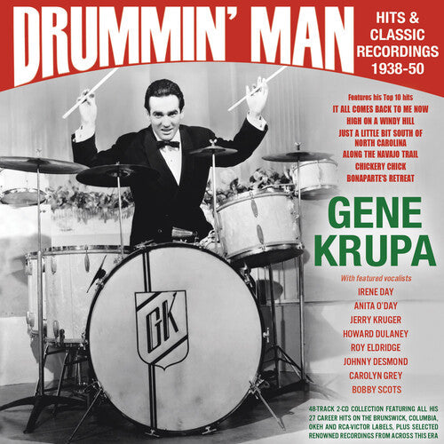 Gene Krupa: Gene Krupa - Drummin' Man: Hits & Classic Recordings 1938-50 - COMPACT DISCS