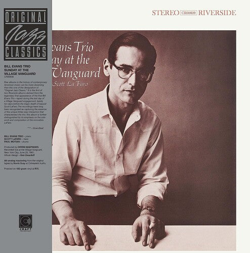 Bill Evans: Sunday At The Village Vanguard (Original Jazz Classics Series) - VINYL LP