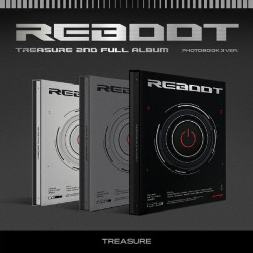 Treasure: Reboot - Photobook Version - Random Version - incl. 84pg Photobook, Film Holder, QR Lyrics Card, 10pc Postcard Set, ID Photo, 2 Selfie-Photocards + Poster - COMPACT DISCS