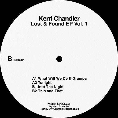 Kerri Chandler: Lost & Found EP Vol. 1 - 12-INCH SINGLE