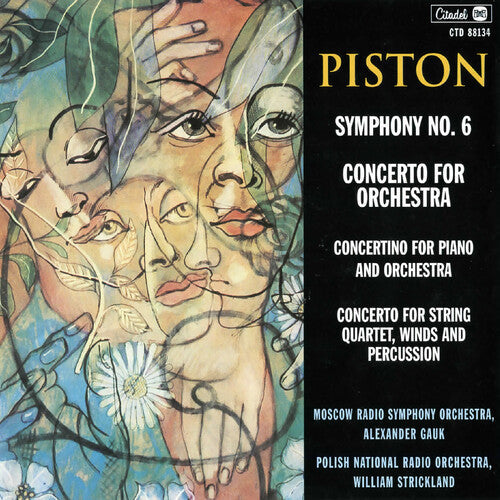 Walter Piston: Symphony No. 6 / Concerto For Orchestra - COMPACT DISCS